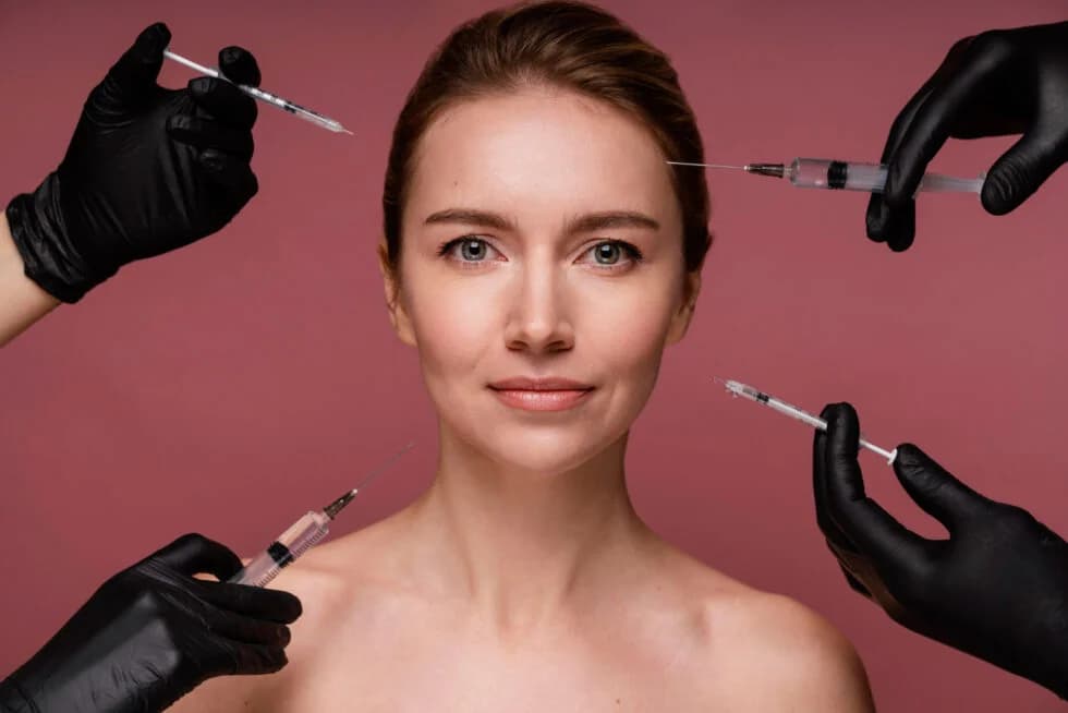 Injection des Fillers