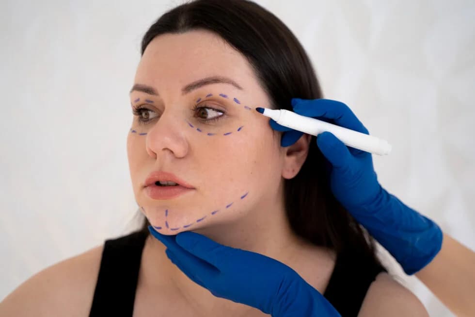 Lipofilling visage