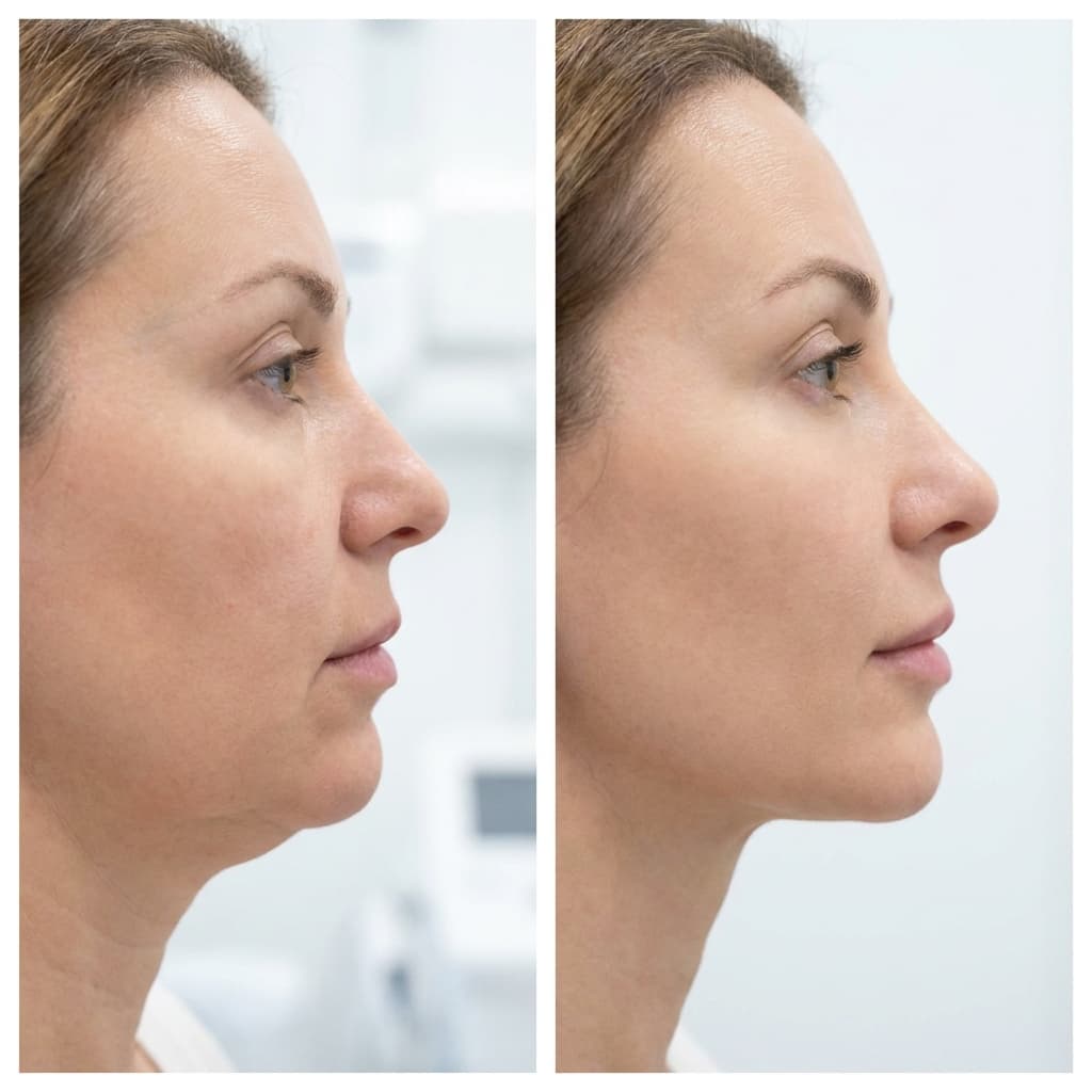 Liposuccion du double menton