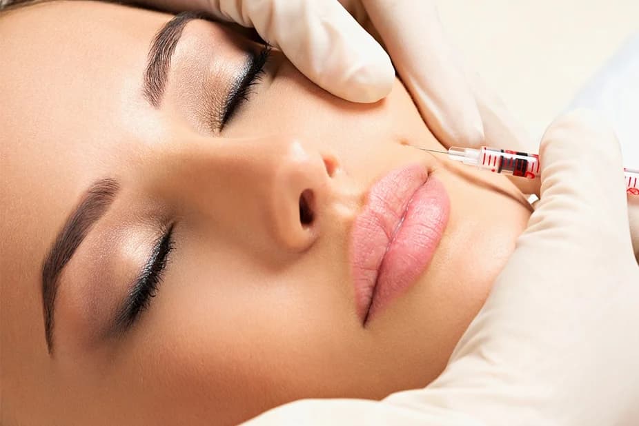 Injection des Fillers