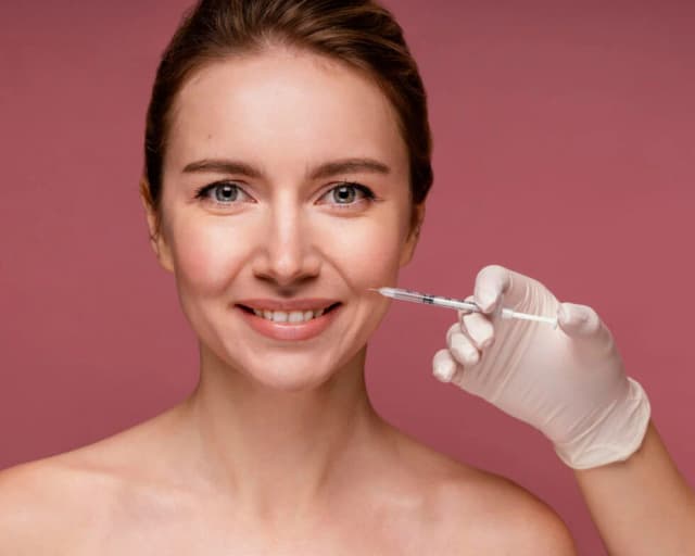 Injection des Fillers